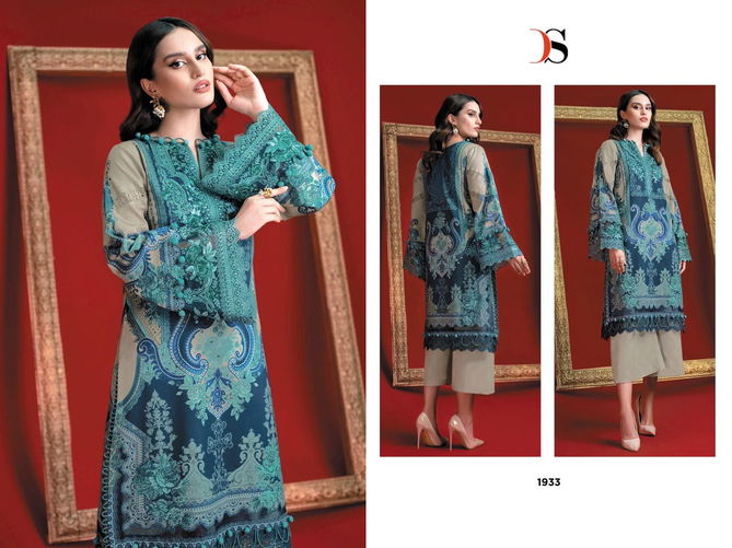 Deepsy Firdous Solitaire Casual Wear Embroidered Wholesale Pakistani Salwar Suits
